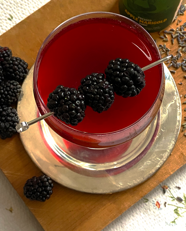 Blackberry Lavender Fizz