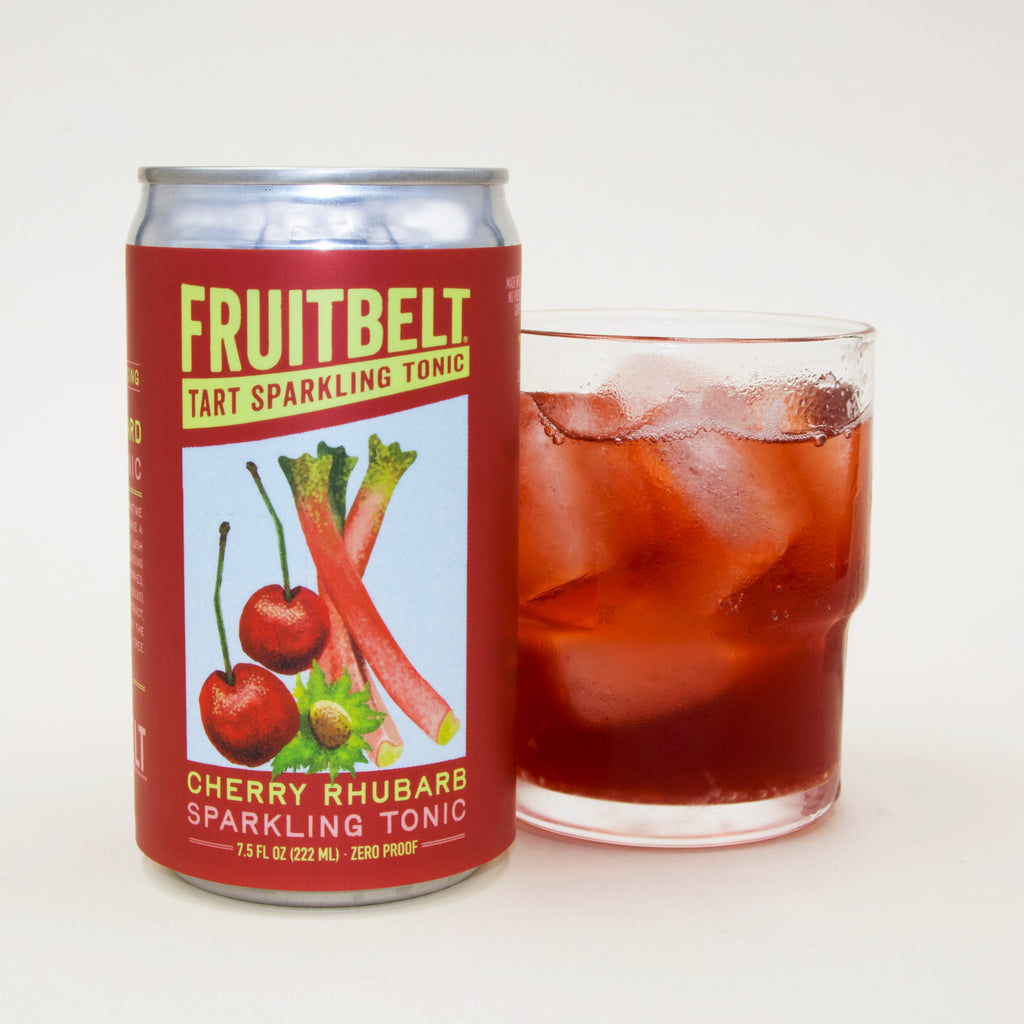Cherry Rhubarb Tonic