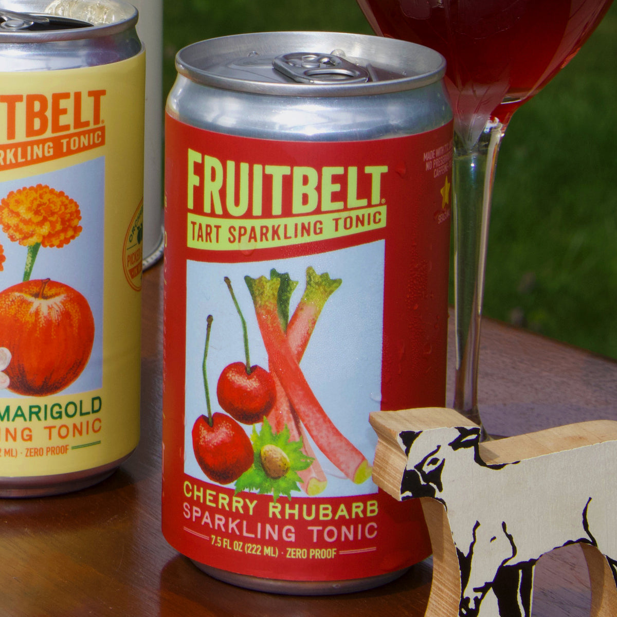 Cherry Rhubarb Tonic